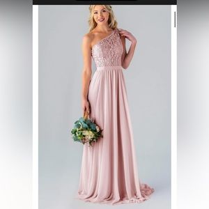 Kennedy blue Shannon beaded blush dress